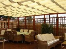 I call this an oversized gazebo though it is actually a Pergola. 